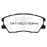 EBC 2020+ Kia Soul 1.6T Ultimax Front Brake Pads - UD2287