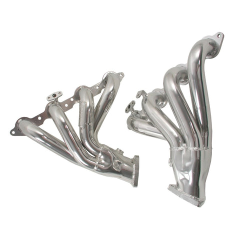 BBK 97-99 Corvette C5 LS1 Shorty Tuned Length Exhaust Headers - 1-3/4 Silver Ceramic - 40000