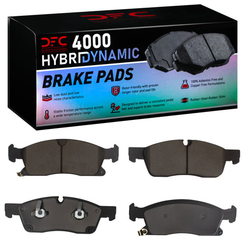 DFC 11-22 Mercedes-Benz Ml400 Front 4000 Hybridynamic Brake Pads - 4000-1904-10