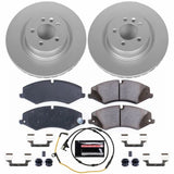 Power Stop 2017 Land Rover Discovery Front Z23 Evolution Sport Coated Brake Kit - CRK7079