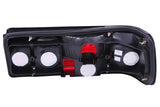 ANZO 1986-1991 Mercedes Benz S Class W126 Taillights Red/Clear - 221132
