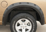 Lund 09-17 Dodge Ram 1500 RX-Rivet Style Smooth Elite Series Fender Flares - Black (2 Pc.) - RX204SB