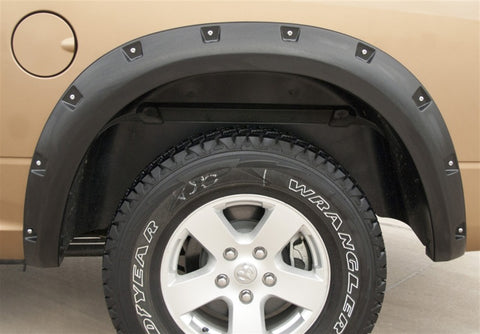 Lund 09-17 Dodge Ram 1500 RX-Rivet Style Smooth Elite Series Fender Flares - Black (2 Pc.) - RX204SB