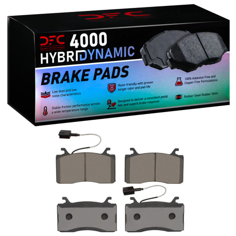 DFC 17-25 Alfa Romeo Stelvio Front 4000 Hybridynamic Brake Pads - 4000-2052-00