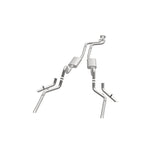 MagnaFlow SYS C/B 84-87 Buick Regal V6 3.8L Turbocharged SS 2.5in Street Series Dual Split Rear Exit - 16884