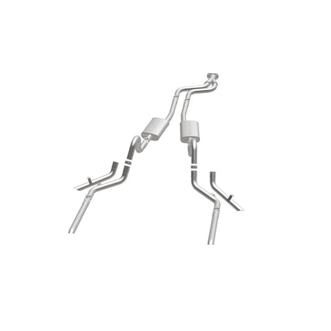 MagnaFlow SYS C/B 84-87 Buick Regal V6 3.8L Turbocharged SS 2.5in Street Series Dual Split Rear Exit - 16884