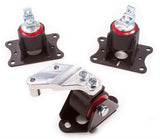 Innovative 04-08 Acura TSX K-Series Black Steel Mounts 60A Bushings - 10751-60A