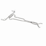 MagnaFlow 07 Audi Q7 V8 4.2L Dual Split Rear Exit Stainless Cat-Back Perf Exhaust - 15085