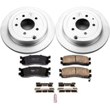 Power Stop 92-95 Mazda 929 Rear Z17 Evolution Geomet Coated Brake Kit - CRK5009