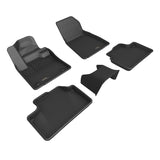 3D MAXpider 2023+ Volvo C40 Recharge Kagu Floor Mat- Black R1 R2 R3 - L1VV04501509