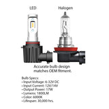 Oracle H13 - VSeries LED Headlight Bulb Conversion Kit - 6000K - V5236-001