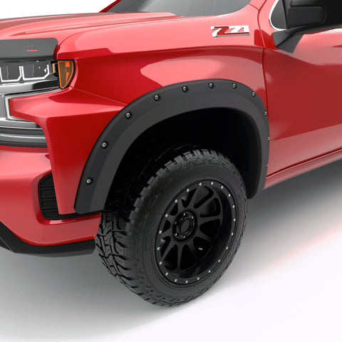 EGR 2019 Chevy 1500 Bolt-On Style Fender Flares - Set - Black - 791694