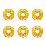 Mishimoto Small Fender Washer Kit (6pcs) - Gold - MMFW-SM-6GD