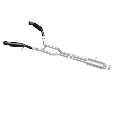 MagnaFlow Cat-Back 15-16 Land Rover Ranger Rover V6 SS 2.5in Dual Split Rear Exit 4.5in Black Tips - 19123