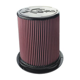 Injen 8-Layer Oiled Cotton Gauze Air Filter w/ Twist Lock - 5in ID / 9.3in Base / 8.5in H - X-1117-BR