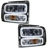 Oracle 05 Ford Excursion SMD HL - Chrome - White - 7146-001