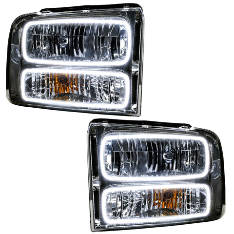 Oracle 05 Ford Excursion SMD HL - Chrome - White - 7146-001