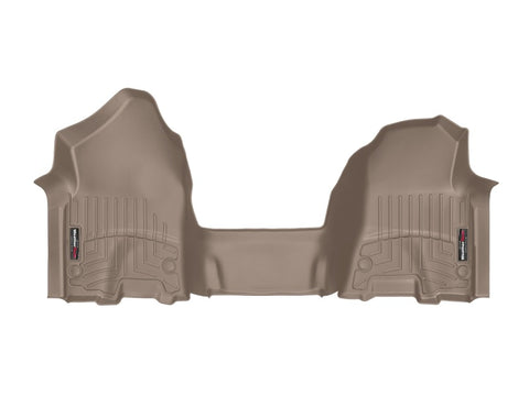 WeatherTech 2019+ Dodge Ram 1500 Crew Cab/Quad Cab w/1st Row Bench Seats Front FloorLiner - Tan - 4514301