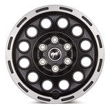 Ford Racing 21-23 Bronco 17x8.0 Wheel Kit - Machined Face - M-1007K-P1780MBM