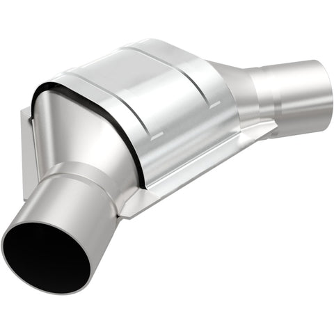 MagnaFlow Universal Catalytic Converter 2.50 Angled In / Out OEM - 51186