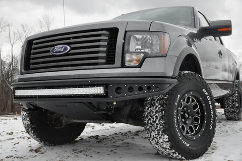 DV8 Offroad 09-14 Ford F-150 Baja Style Front Bumper - FBFF1-04