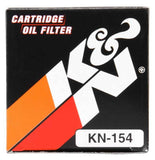K&N Husqvarna 1.781in OD x 0.688in ID x 1.875in H Oil Filter - KN-154