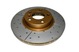 DBA 07-10 BMW X5 xDrive30i Front Drilled & Slotted Street Series Rotor - 2874X