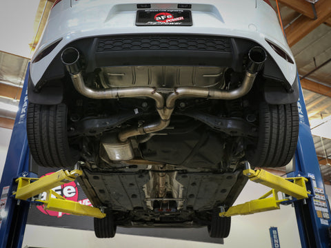aFe MACHForce XP 3in-2.5in SS Exhaust Cat-Back 15-17 Volkswagen GTI (MKVII) L4-2.0L (t) - Black - 49-36418-B