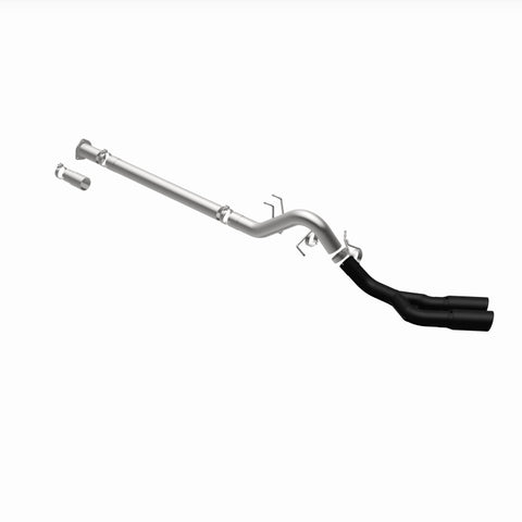 MagnaFlow 08-18 Ford F-250/F-350/F-450 4.6L/6.7 DPF-Back Black 4in Dual Single Rear Exit - 17068