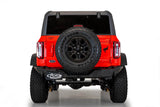 Addictive Desert Designs 2021+ Ford Bronco Rock Fighter Rear Bumper - Hammer Black - R23012NA01NA