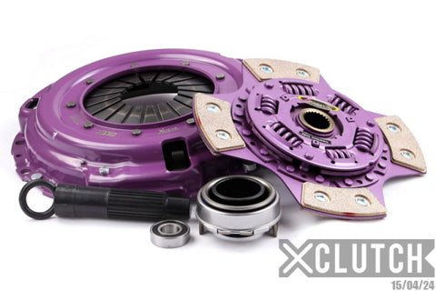 XClutch 89-91 Honda Civic SiR 1.6L Stage 2R Extra HD Sprung Ceramic Clutch Kit - XKHN22003-1R