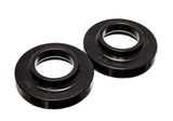 Energy Suspension 97-06 Jeep Wrangler TJ Black Front Spring Pad Set - 2.6101G