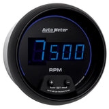 Autometer Cobalt Digital 85.7mm Black In-Dash Tachometer - 6997
