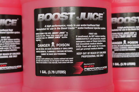 Snow Performance Boost Juice (Case of 4 Gallons) - SNO-40008