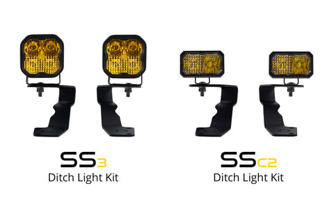 Diode Dynamics 15-21 Subaru WRX/Sti Ditch Light Brackets - DD6611