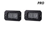 Diode Dynamics Stage Series 2 In LED Pod Pro - White Flood Flush WBL (Pair) - DD6434P
