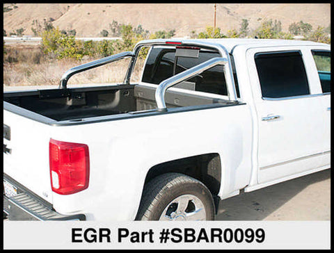 EGR 14-19 Chevrolet Silverado 1500 Stainless Steel S-Series Sports Bar - SBAR0099