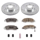 Power Stop 97-01 Acura Integra Front Z26 Street Warrior Brake Kit - K704-26