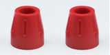 Energy Suspension Universal Red 1-1/2in OD x 11/16in McPherson ID Strut Bump Stop Set - 9.6109R