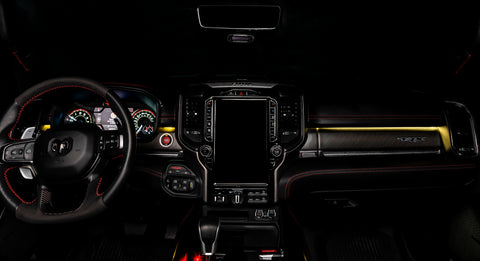 Oracle 19-22 Ram Fiber Optic LED Interior Ambient Dash Kit - (3PCS) - - 4234-333