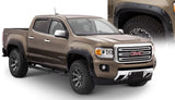 Bushwacker 15-18 GMC Canyon Pocket Style Flares 4pc 5ft Bed - Black - 40971-02