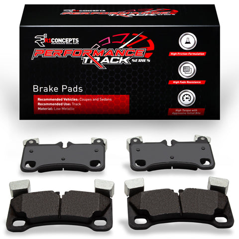 R1 08-10 Porsche Cayenne Rear Track/Street Brake Pads - 2000-1350-00