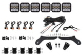 Diode Dynamics 17-20 Ford Raptor SS5 Grille CrossLink Lightbar Kit Sport - White Combo - DD7335