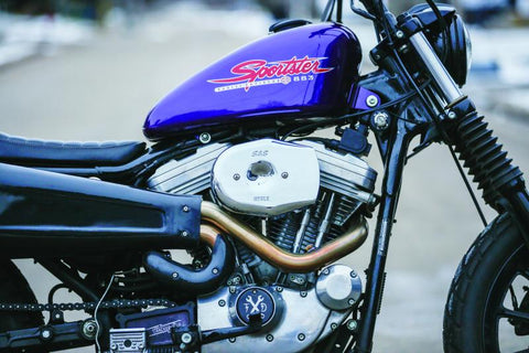 S&S Cycle Stealth Applications Tribute Air Cleaner Cover - Chrome - 170-0592