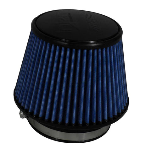 Injen AMSOIL Ea Nanofiber Dry Air Filter - 4.50 Filter 6.75 Base / 5 Tall / 5 Top - X-1018-BB