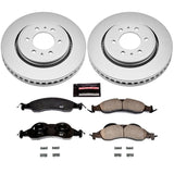 Power Stop 07-09 Ford Expedition Front Z17 Evolution Geomet Coated Brake Kit - CRK4682