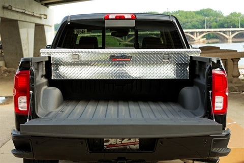 Deezee Universal Tool Box - Red Crossover - Single Lid BT Alum - DZ 8170L