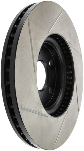 StopTech 13-16 Ford Fusion Left Front Disc Slotted Premium Brake Rotor - 126.61104SL