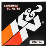K&N Oil Filter Powersports Cartridge Oil Filter - KN-114