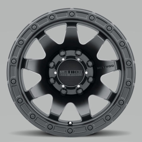 Method MR317 18x9 +18mm Offset 8x6.5 130.81mm CB Matte Black Wheel - MR31789080518